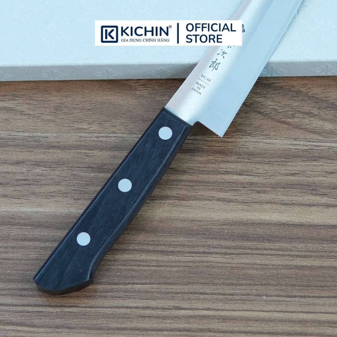 Dao bếp Nhật cao cấp TOJIRO BASIC Petty thép VG10 - Dao gọt hoa quả 135mm F-318