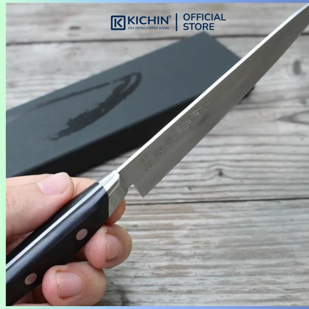 Dao Nhật Thủ Công Cao Cấp Yasuda Petty Aogami #2 (135mm)