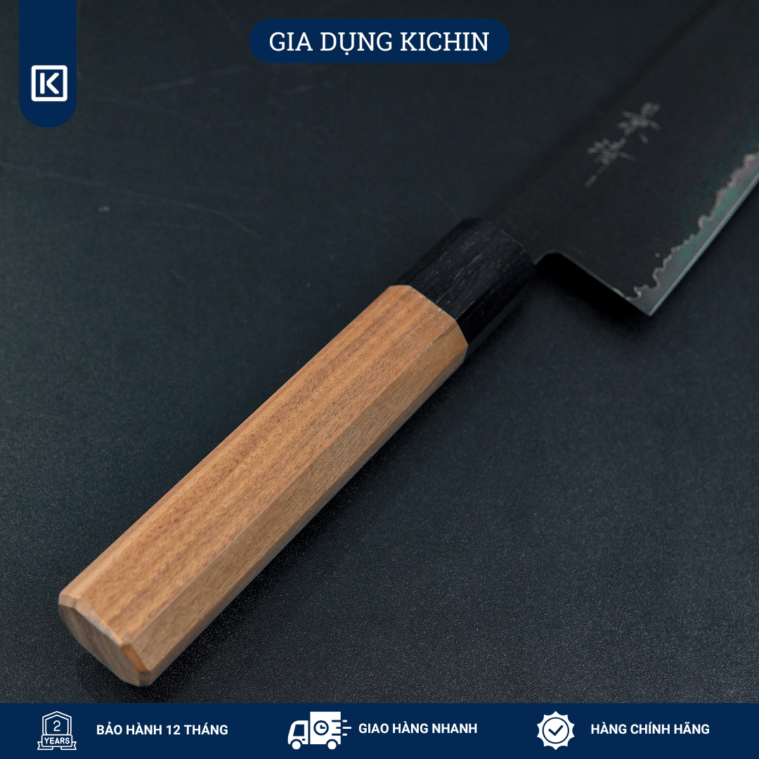 Dao Bếp Đa Năng Kagekiyo Damascus Black Wa Kiritsuke 210mm