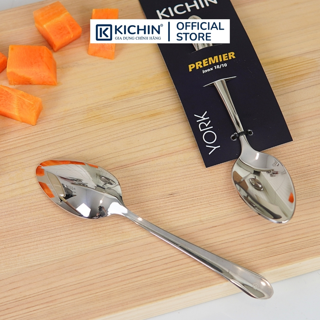 Thìa trà cao cấp thép 18/10 dòng York thương hiệu Kichin