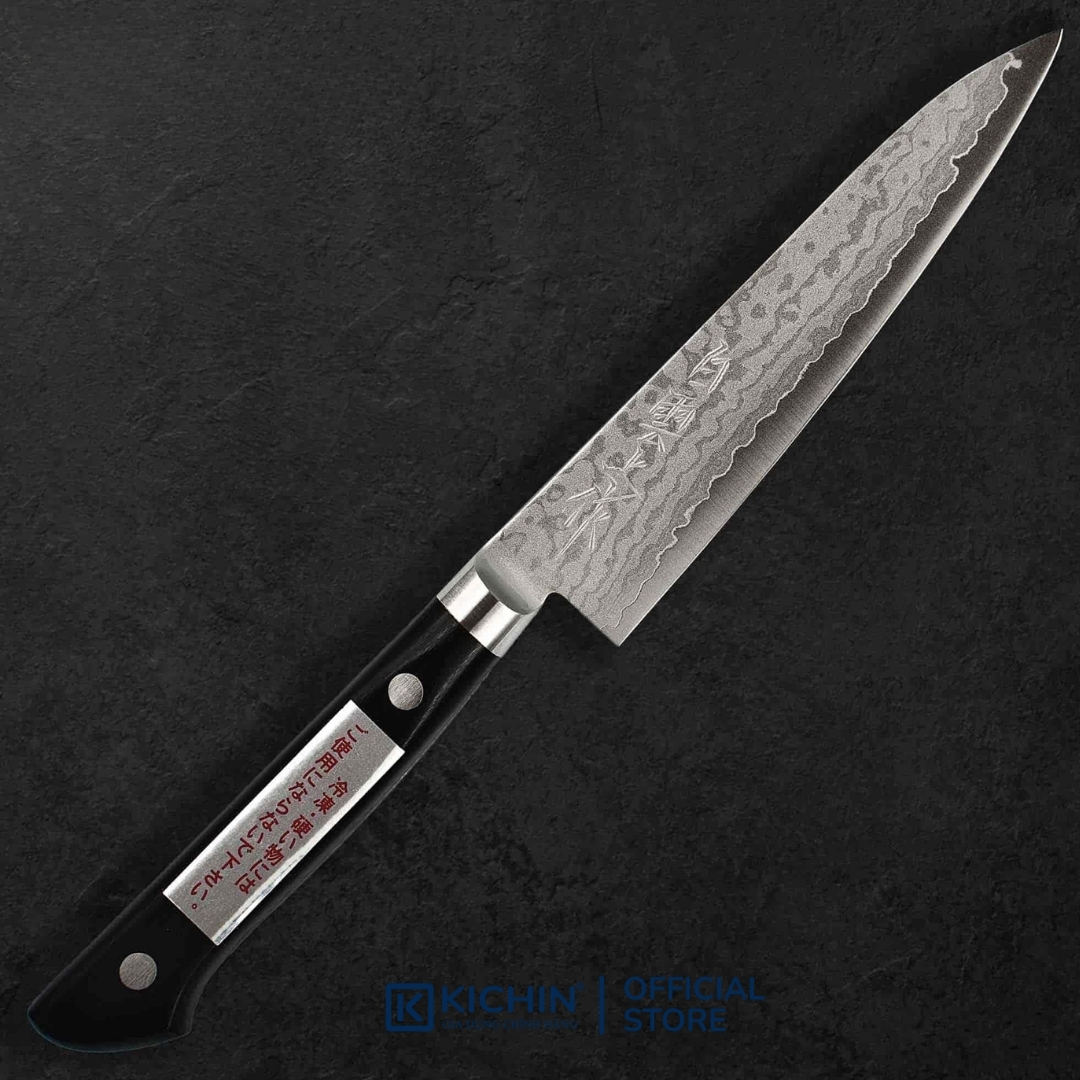 Dao Nhật Thủ Công Cao Cấp Miki Hamono Petty Damascus Lõi VG-10 (120mm)
