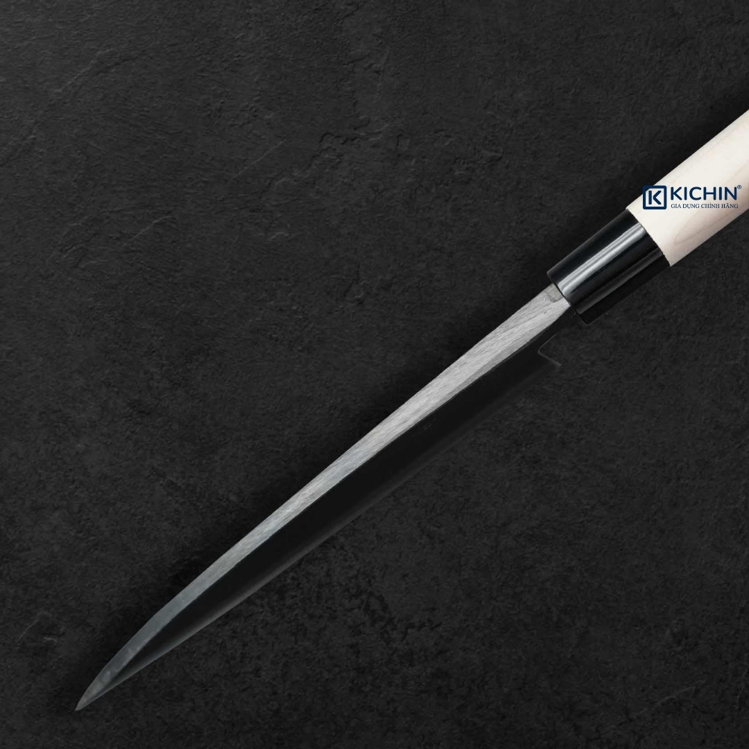Dao Nhật Thủ Công Cao Cấp Shusaku Azuma Deba Thép Shirogami #1 (180mm)