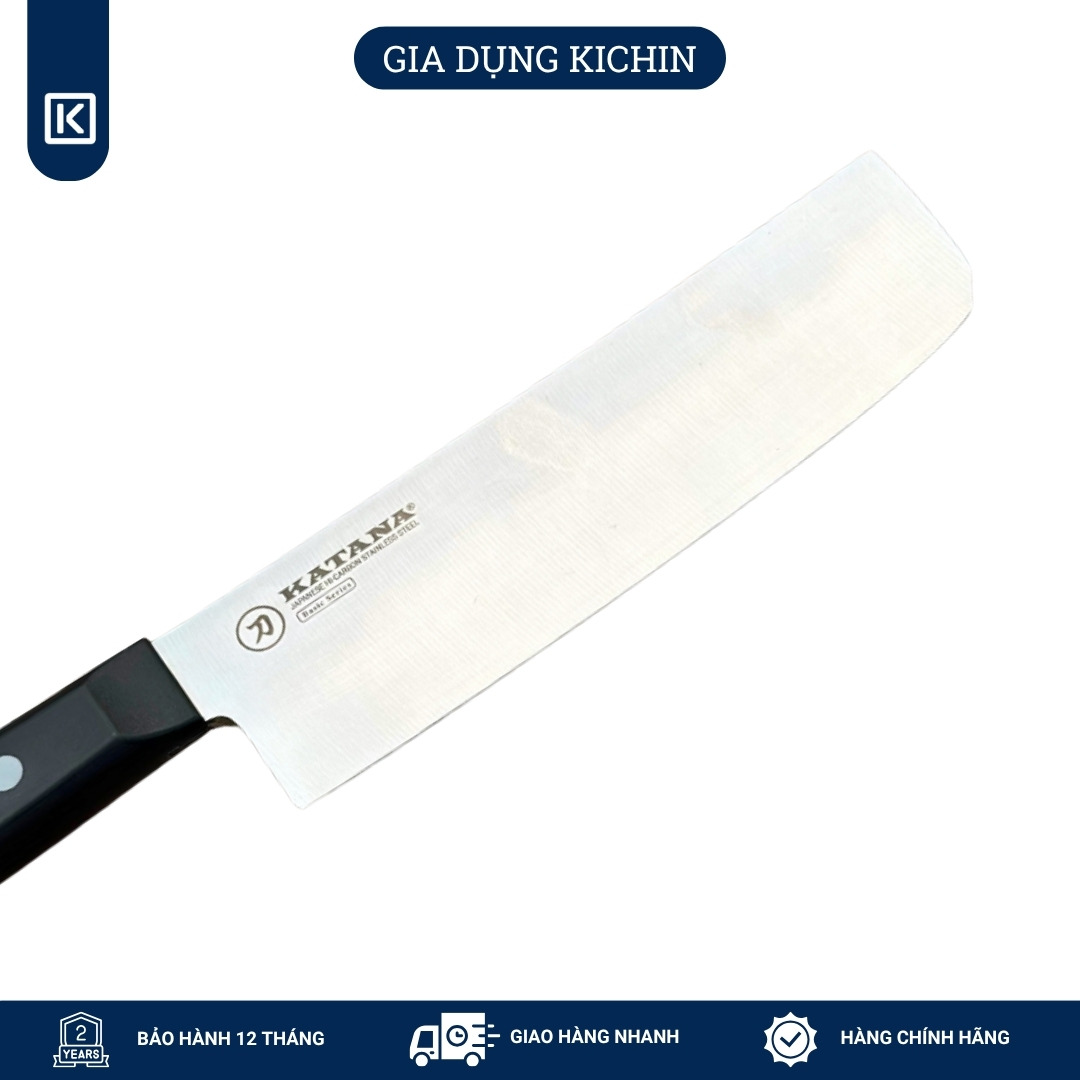 Dao bếp cao cấp KATANA Basic Nakiri - Dao thái rau củ KATA403 (165mm)