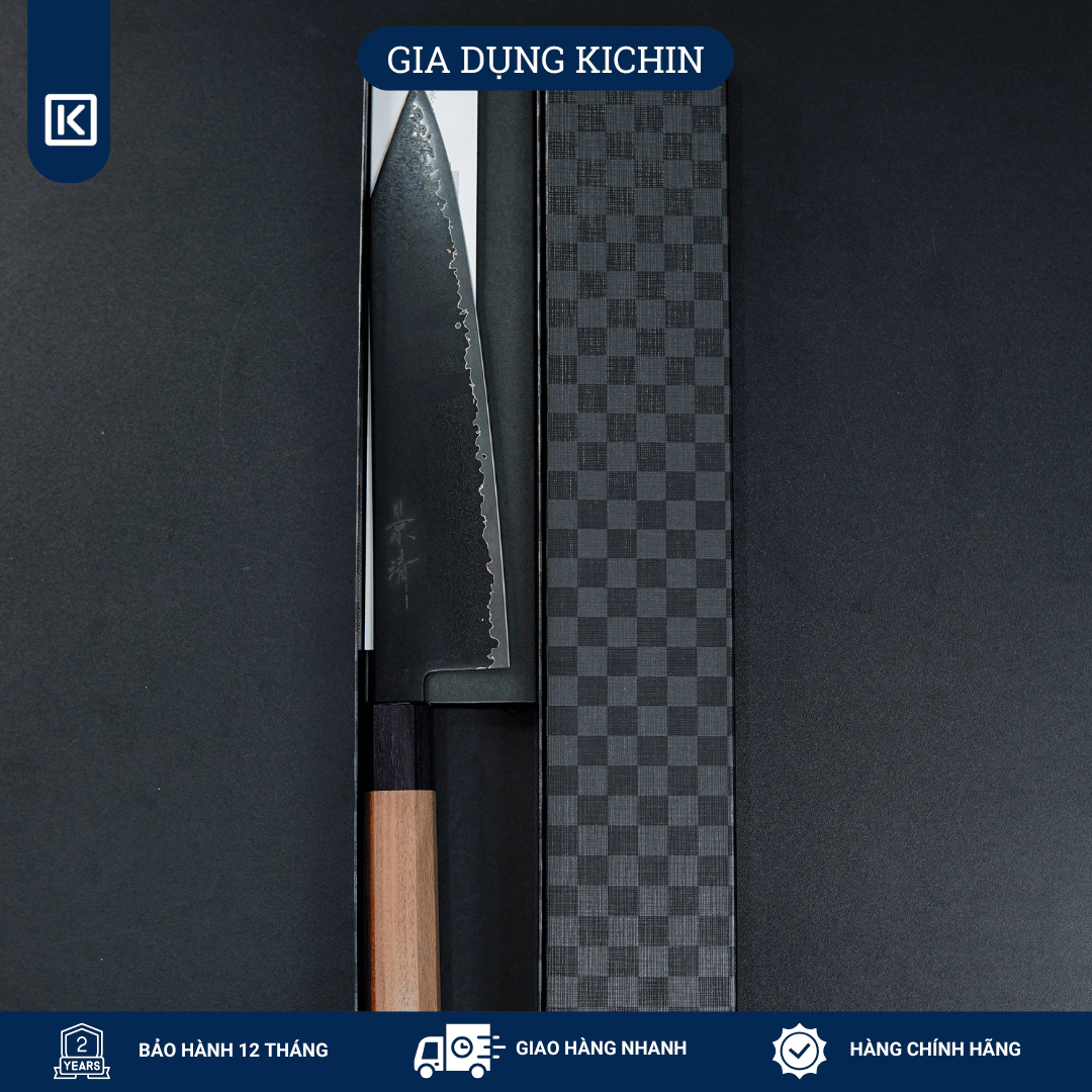 Dao Bếp Đa Năng Kagekiyo Damascus Black Wa Kiritsuke 210mm