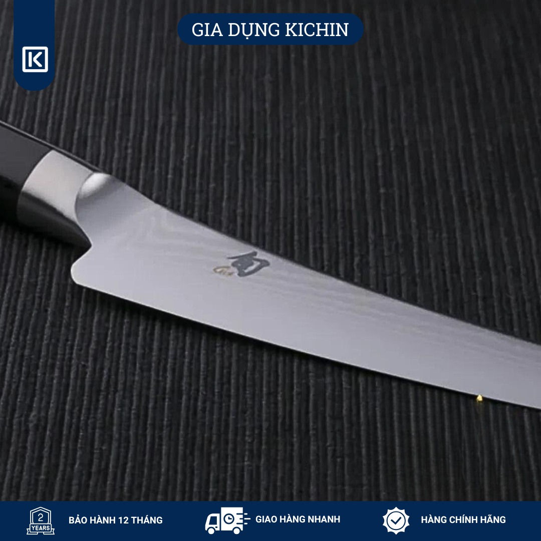 Dao bếp Nhật cao cấp Shun Classic Boning/Fillet - Dao phi lê thép Damascuss 69 lớp DM0743 (150mm)