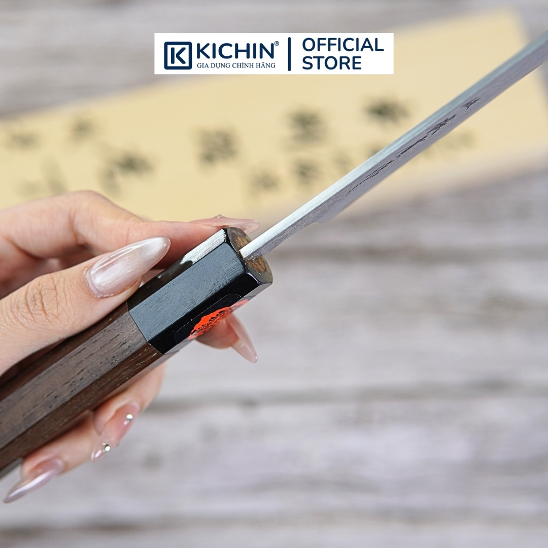 Dao Đa Năng Tanaka Shigeki Harukaze Santoku 165mm