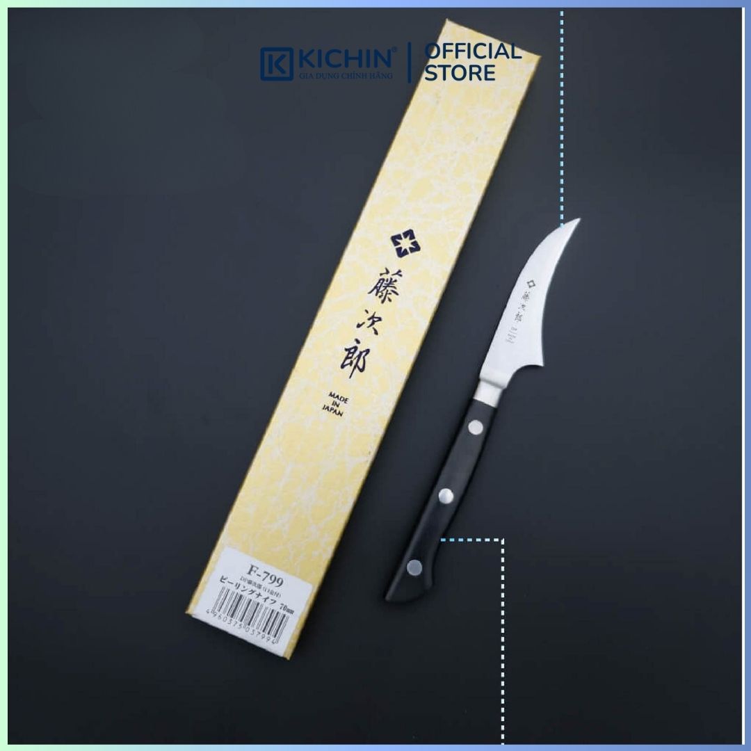 Dao bếp Nhật cao cấp Tojiro DP Cobalt 3 lớp Bird's Beak Paring F799 (70mm)