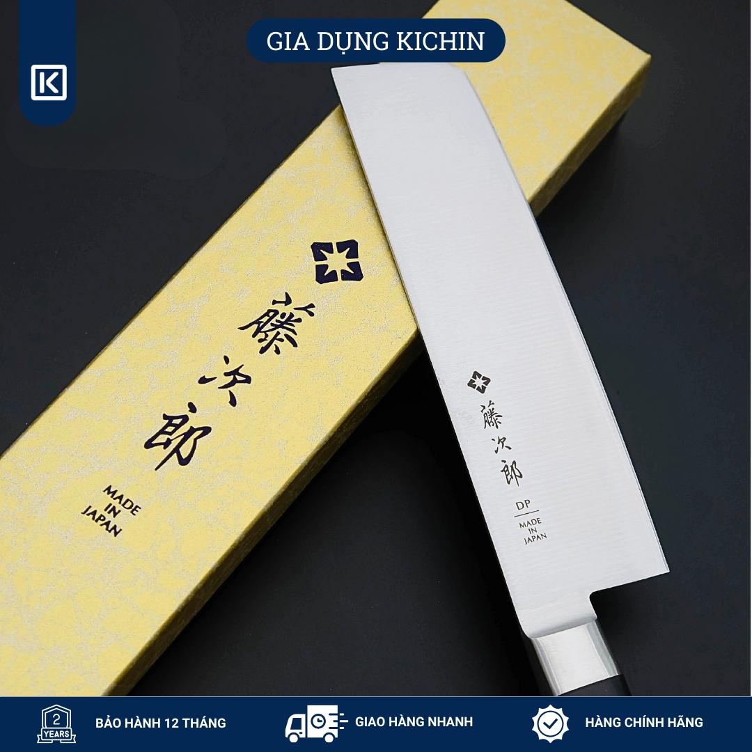 Dao bếp Nhật cao cấp TOJIRO DP Cobalt 3 lớp Nakiri F502 (165mm)
