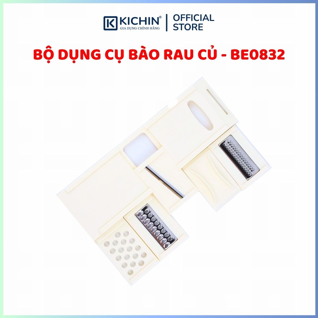 Bộ dụng cụ bào rau củ 3 trong 1 Nhật KAI BE0832 - DH7077 (5pcs)