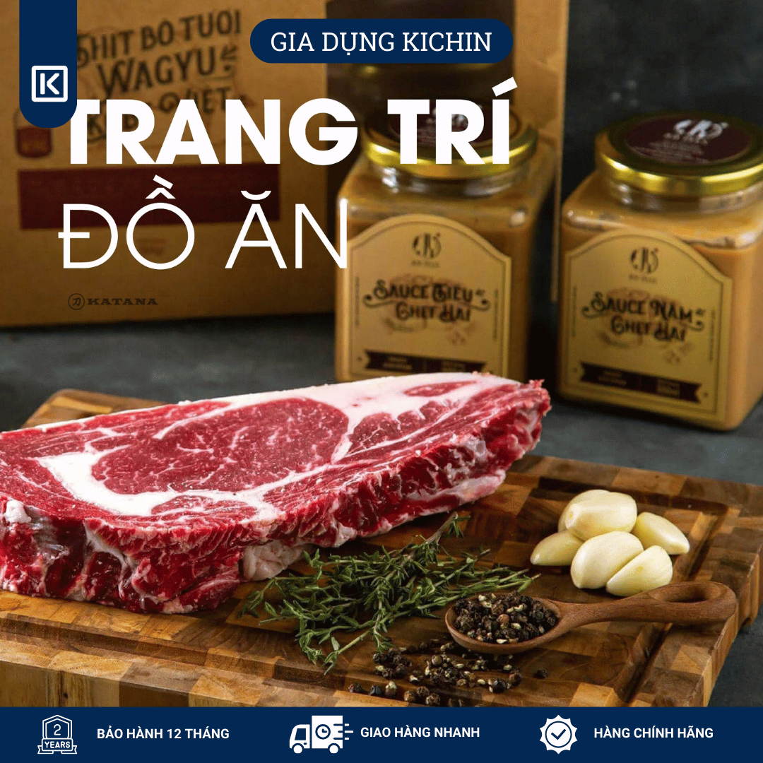 Thớt gỗ teak cao cấp KATANA cỡ lớn dày 2.5cm KT03 - thớt hình chữ nhật kích thước 25x280x400mm