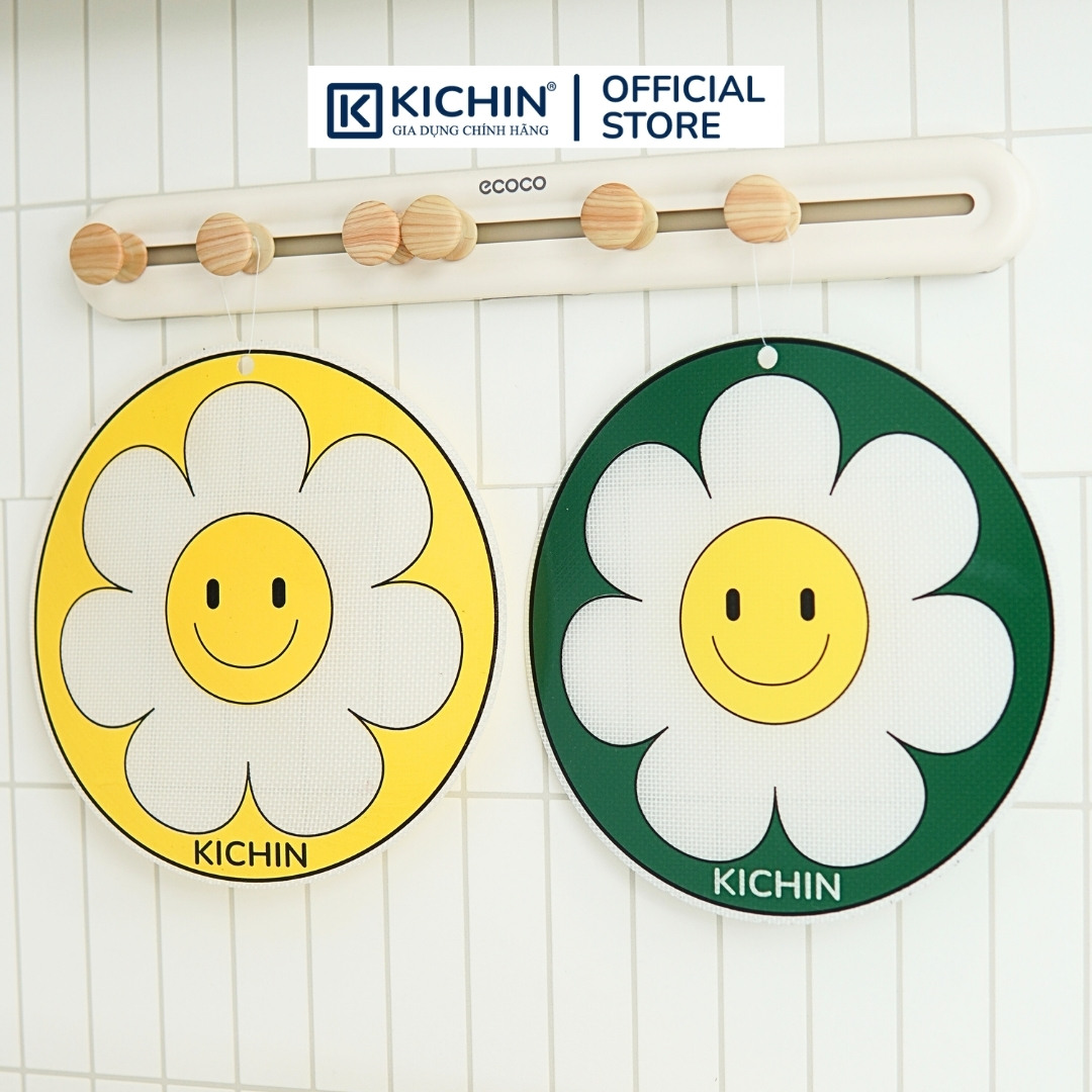 Miếng lót bếp từ Silicon vải sợi thủy tinh cao cấp dày 7mm cảm ứng từ, chịu nhiệt cao, chống trầy xước