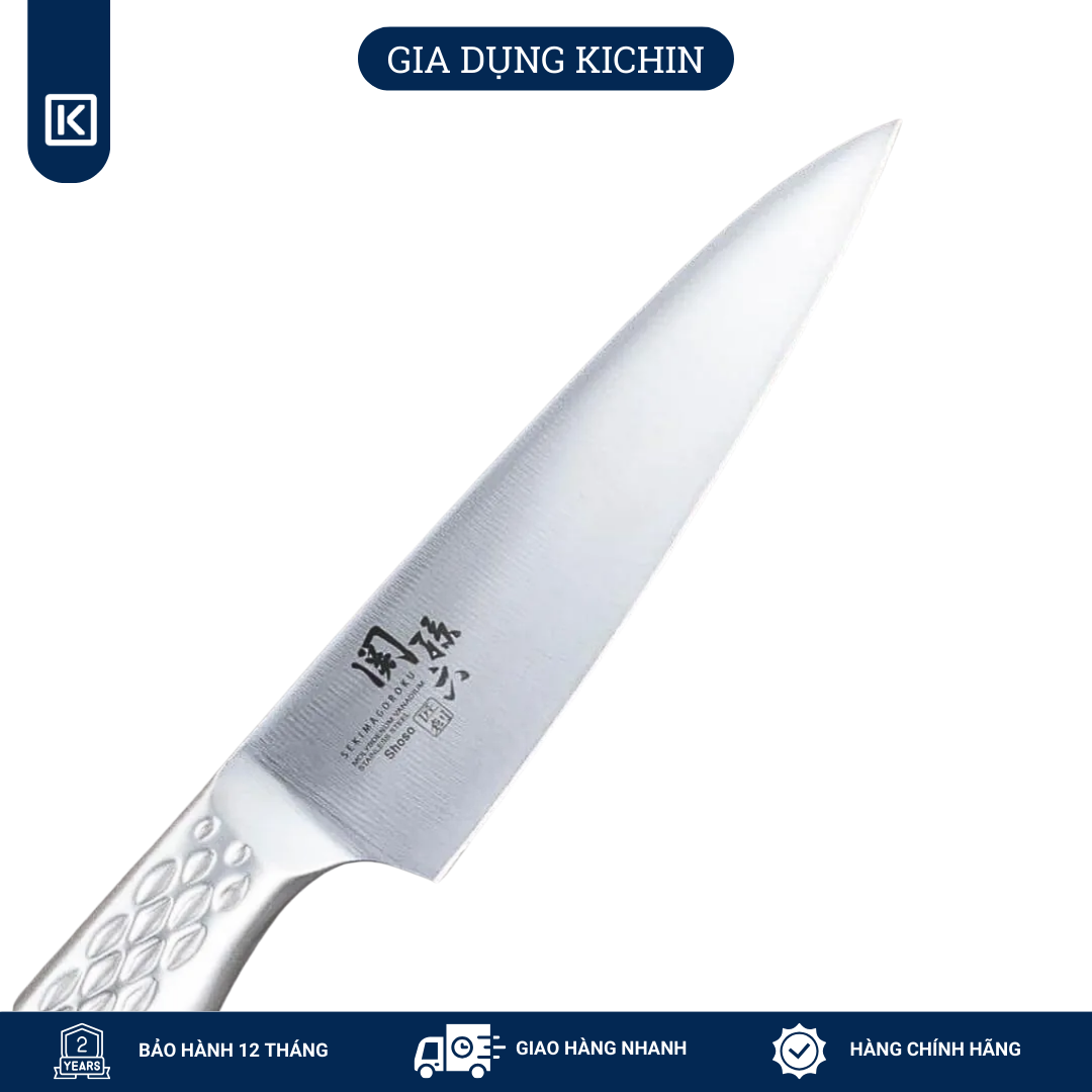 Dao gọt hoa quả của Nhật Bản cao cấp KAI Shoso nguyên khối Petty - AB5163 (120mm)