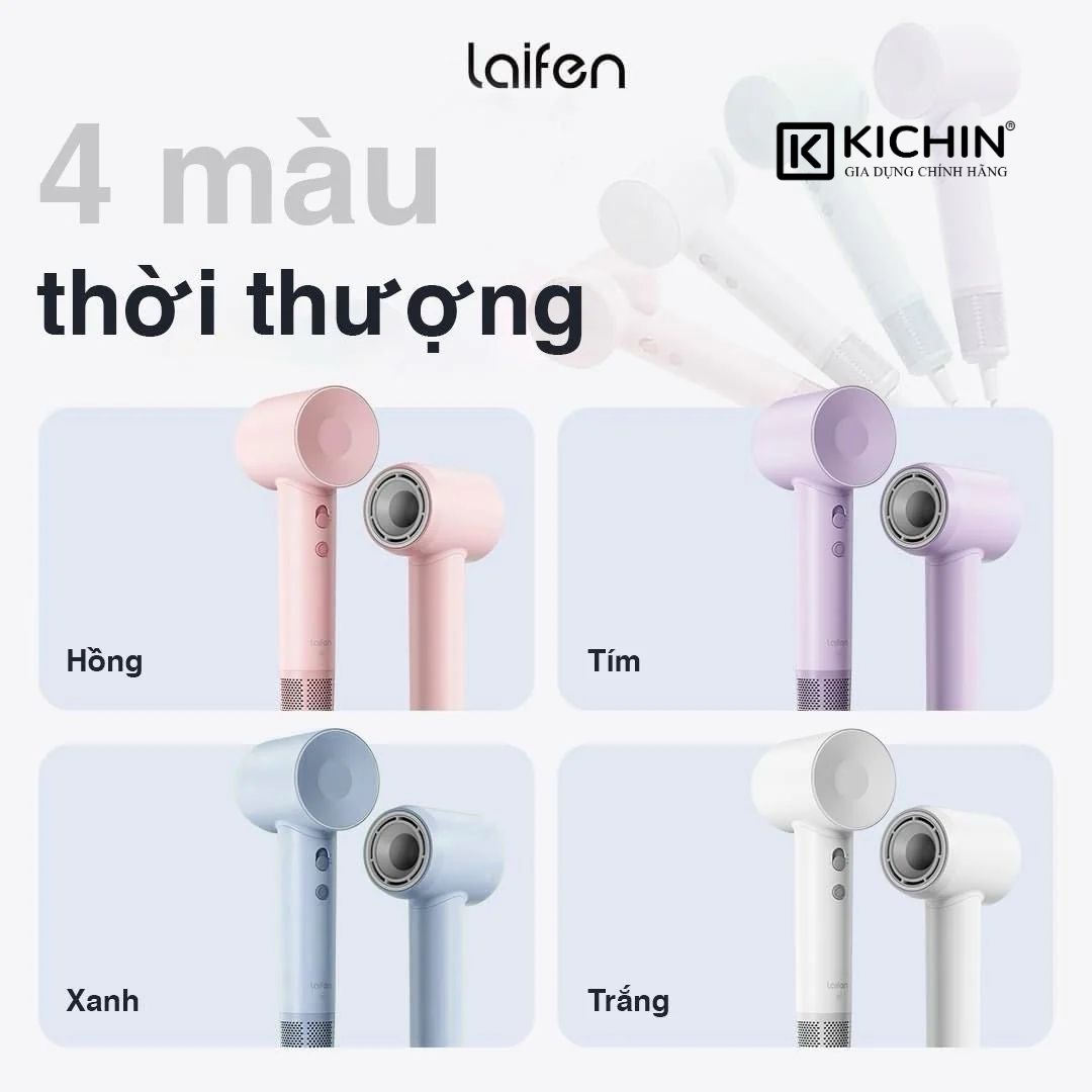 Máy sấy tóc ion âm tốc độ cao Laifen - phiên bản SE