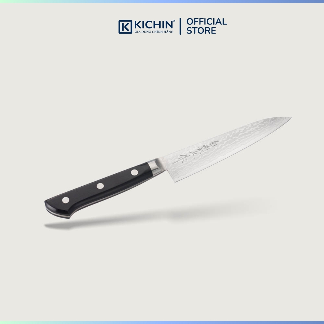 Dao Nhật Thủ Công Cao Cấp Miki Hamono Petty Damascus Lõi VG-10 (120mm)