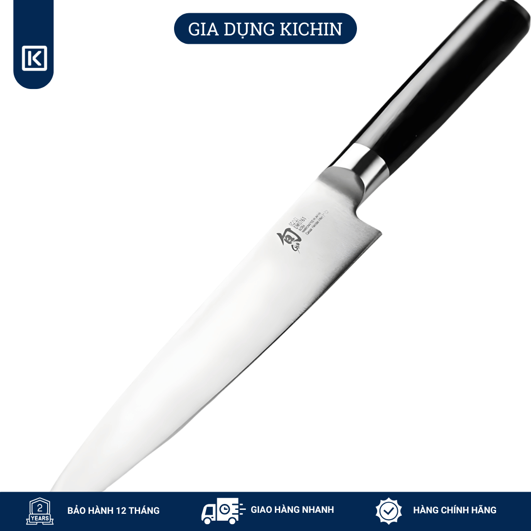 Dao bếp Nhật cao cấp Shun Classic Flexible Fillet - Dao phi lê thép Damascuss 69 lớp DM0761 (180mm)