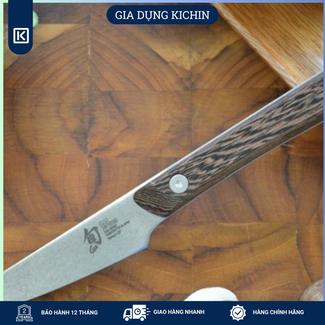Dao bếp Nhật cao cấp KAI Shun Kanso Petty SWT0700 (90mm)