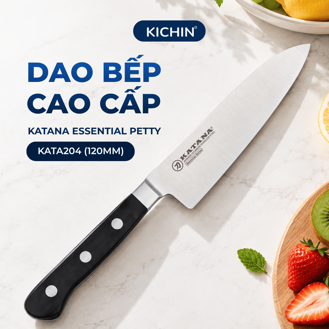 Dao bếp gọt hoa quả KATANA Essential Petty - KATA204 (120mm)