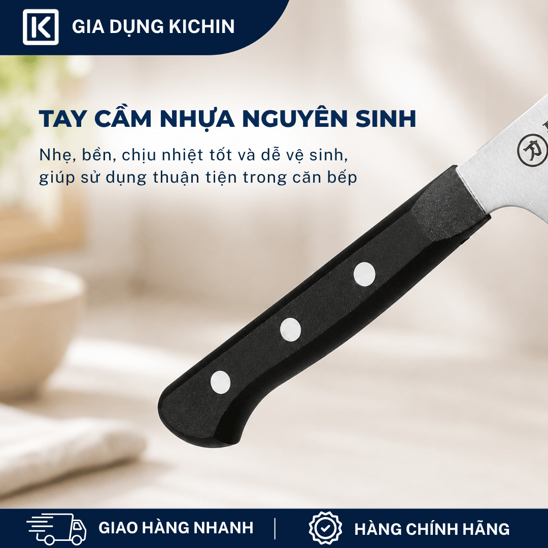 Dao bếp cao cấp KATANA Basic Petty - Dao gọt hoa quả KATA404 (120mm)