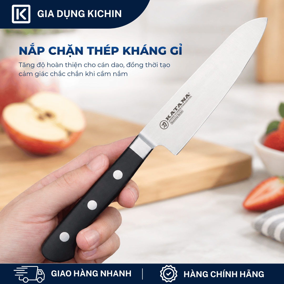 Dao bếp gọt hoa quả KATANA Essential Petty - KATA204 (120mm)