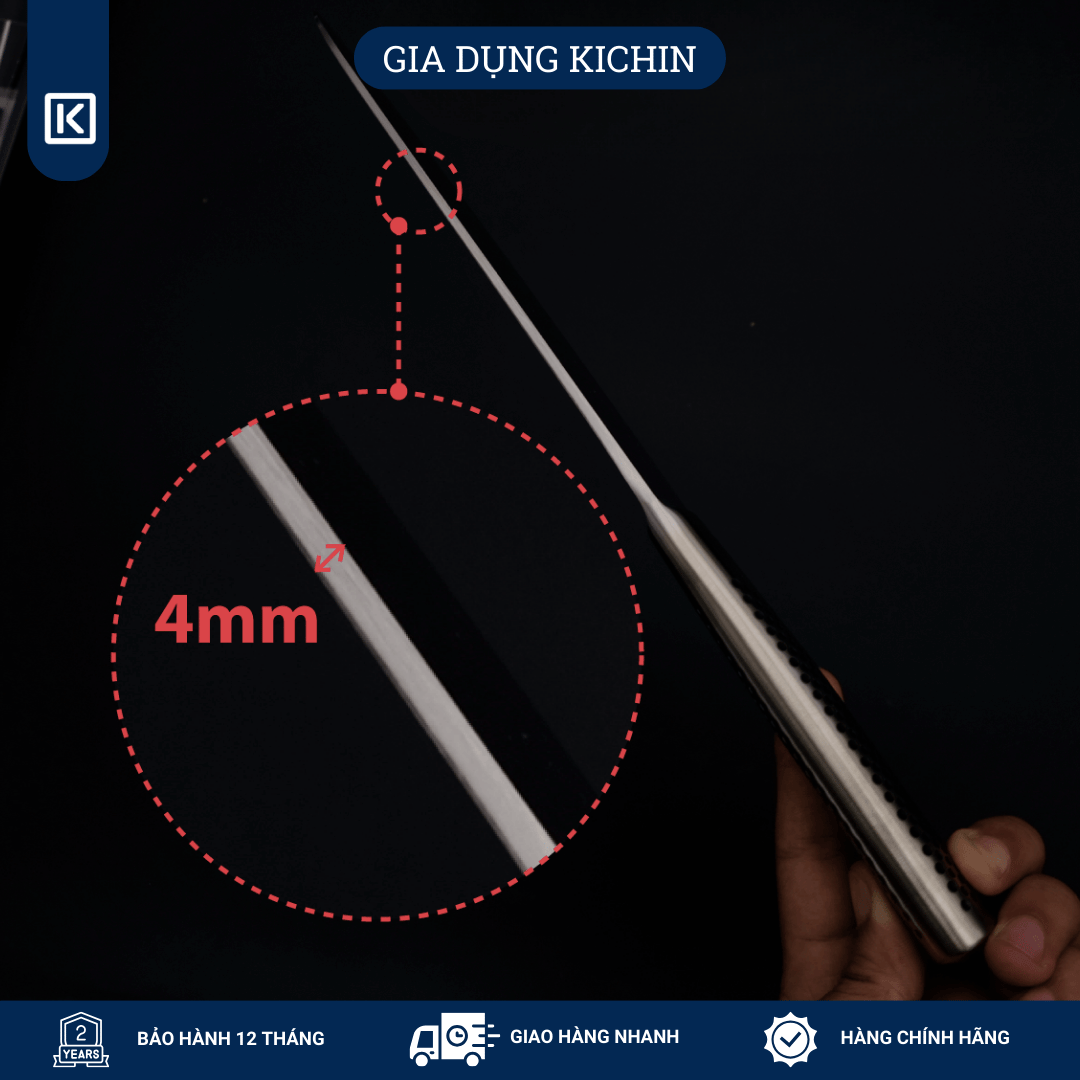 Dao bếp Nhật cao cấp Global GF33 Chef - Dao thái thịt cá (210mm)