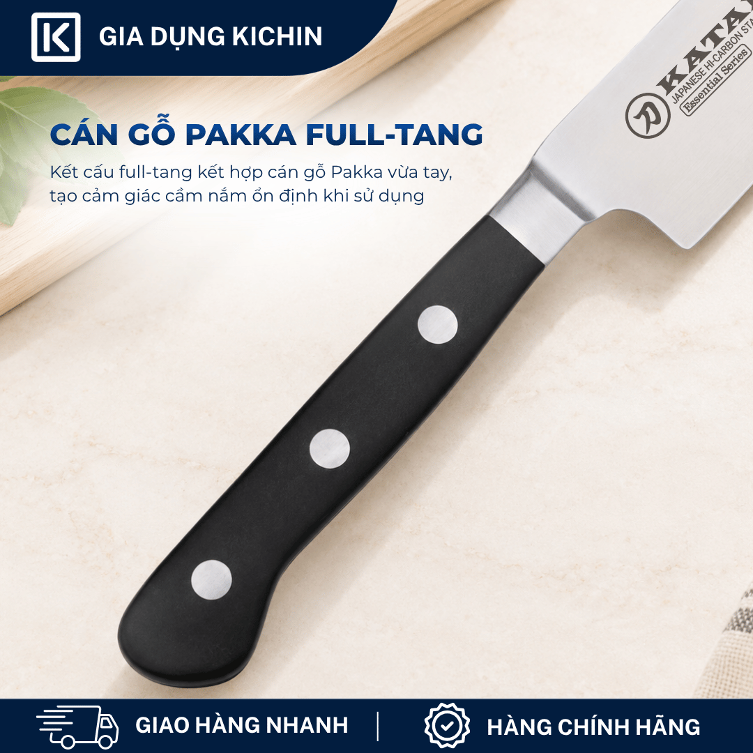 Dao bếp gọt hoa quả KATANA Essential Petty - KATA204 (120mm)