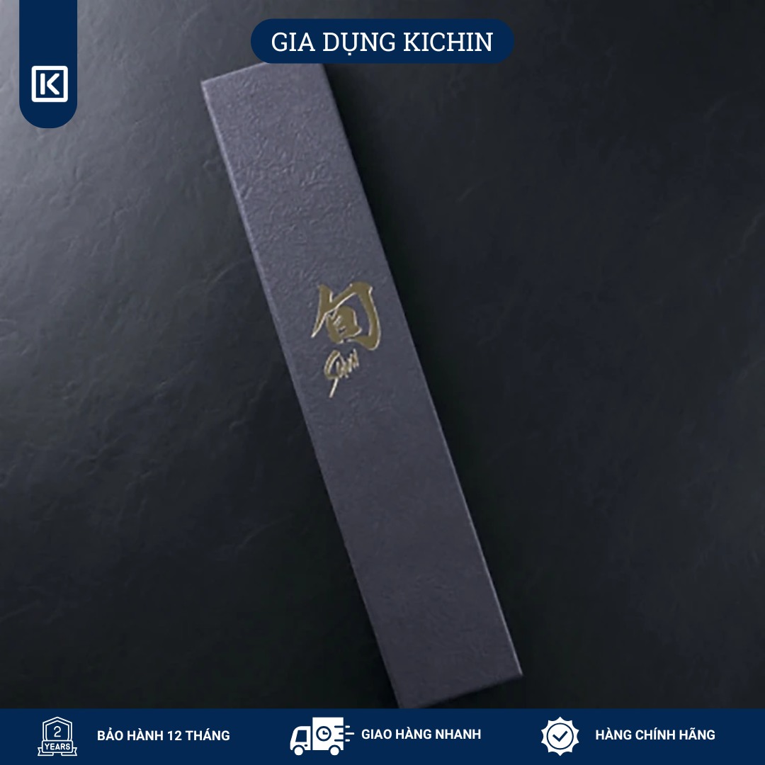 Dao bếp Nhật cao cấp KAI Shun Classic Chef - Dao thái thịt cá thép Damascus 69 lớp DM0706 (200mm)