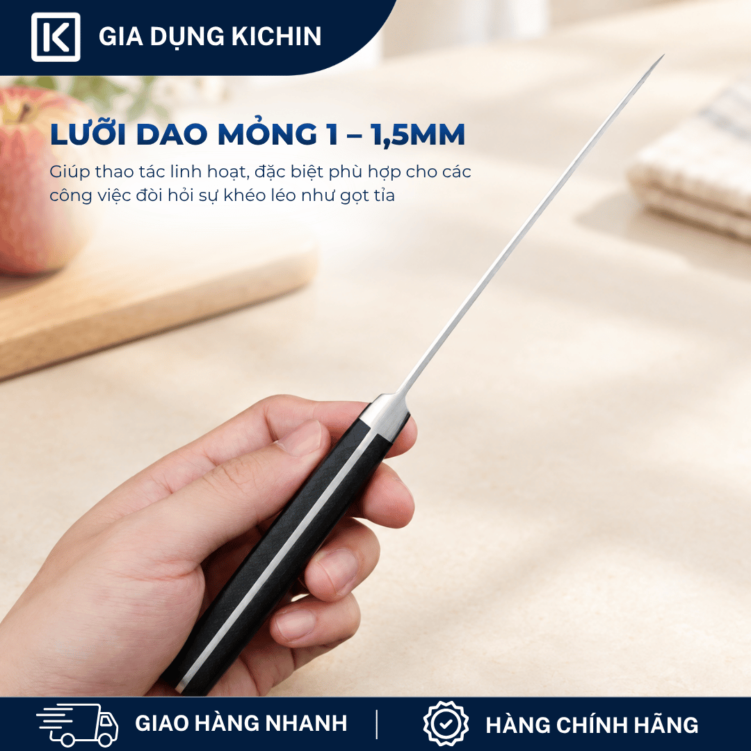 Dao bếp gọt hoa quả KATANA Essential Petty - KATA204 (120mm)