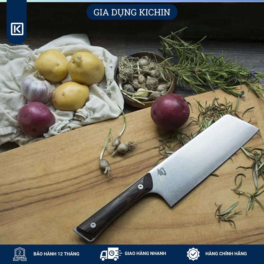Dao bếp Nhật cao cấp KAI Shun Kanso Santoku SWT0767 (180mm)