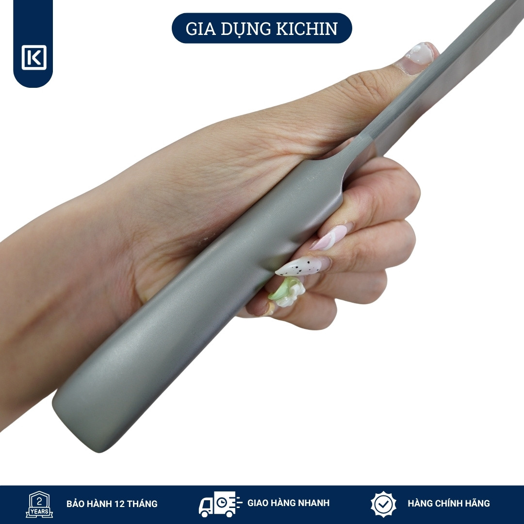 Dao chặt thịt, chặt xương Nhật cao cấp KAI Seki ManJu cán kim loại - 041BE0406 (175mm)