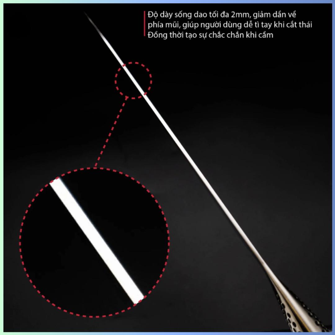 Dao bếp Nhật cao cấp Global G3 Carving Knife - Dao thái lát (210mm)