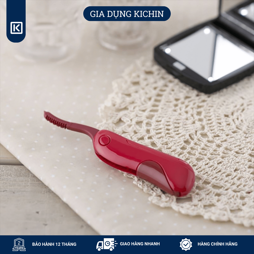 Dụng cụ uốn mi tự động cao cấp Nhật KAI KQ0340 chạy pin