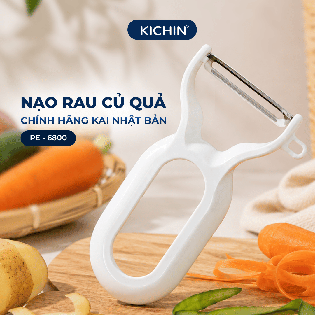 Nạo rau củ quả chính hãng Kai Nhật Bản PE-6800