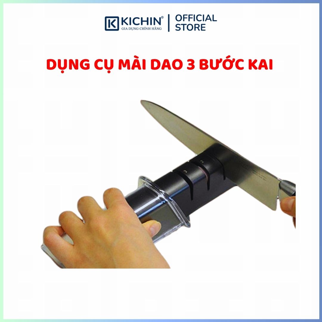 Dụng cụ mài dao 3 bước cao cấp Nhật KAI AP0308