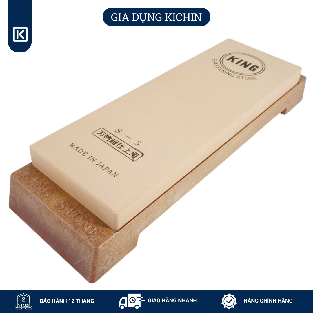 Đá Mài dao KING Nhật Bản S-3 độ mịn  #6000