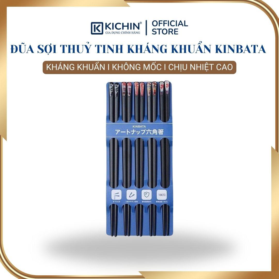 ĐŨA SỢI THUỶ TINH KHÁNG KHUẨN KINBATA NHẬT BẢN