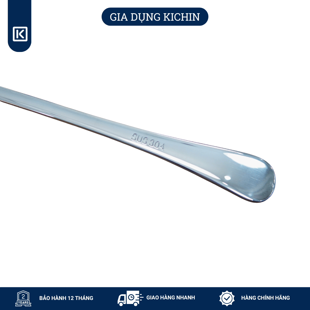 Xẻng lật thức ăn cao cấp inox 304 thương hiệu Kichin KX-01