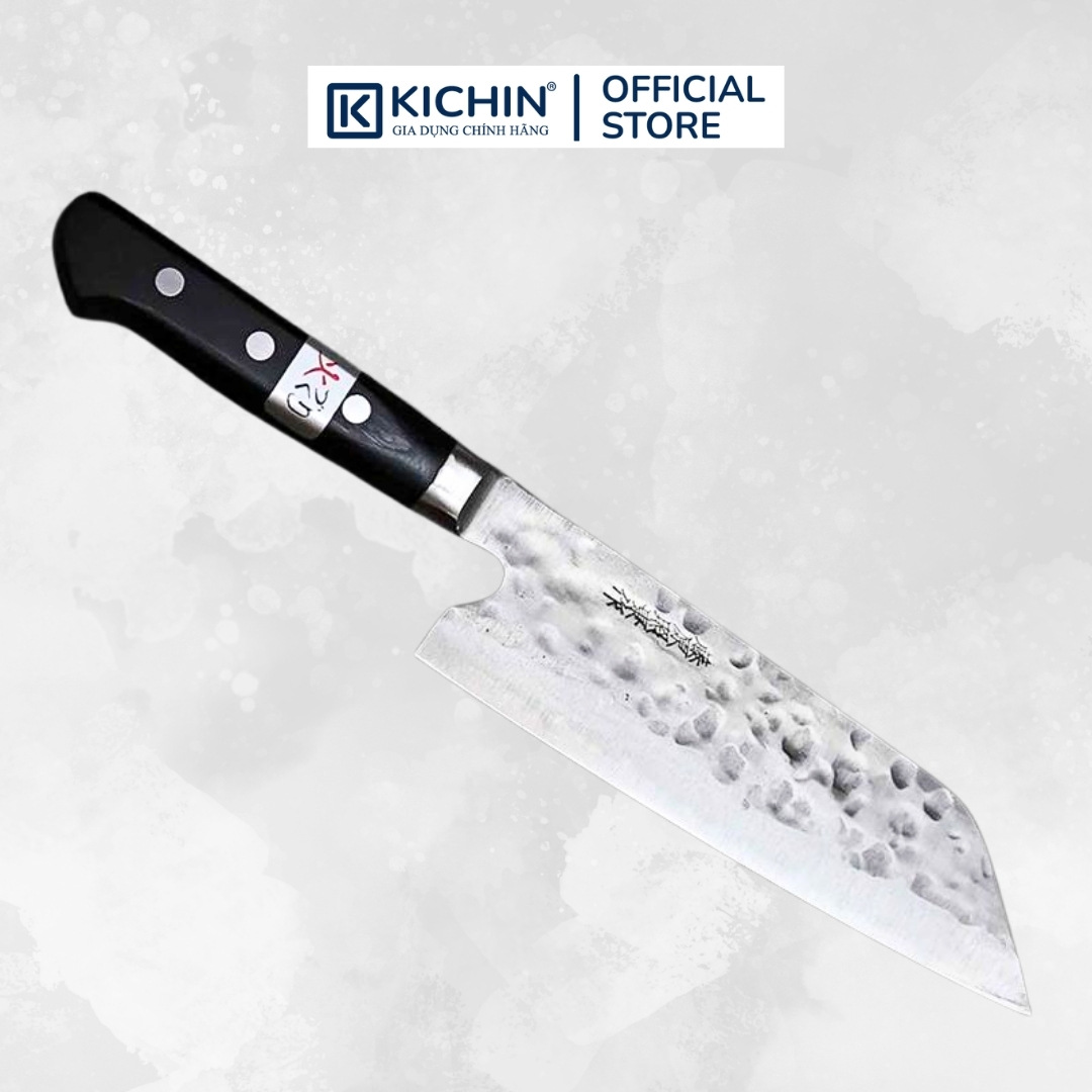 Dao Teruyasu Fujiwara Maboroshi Shirogami #1 Santoku 180mm