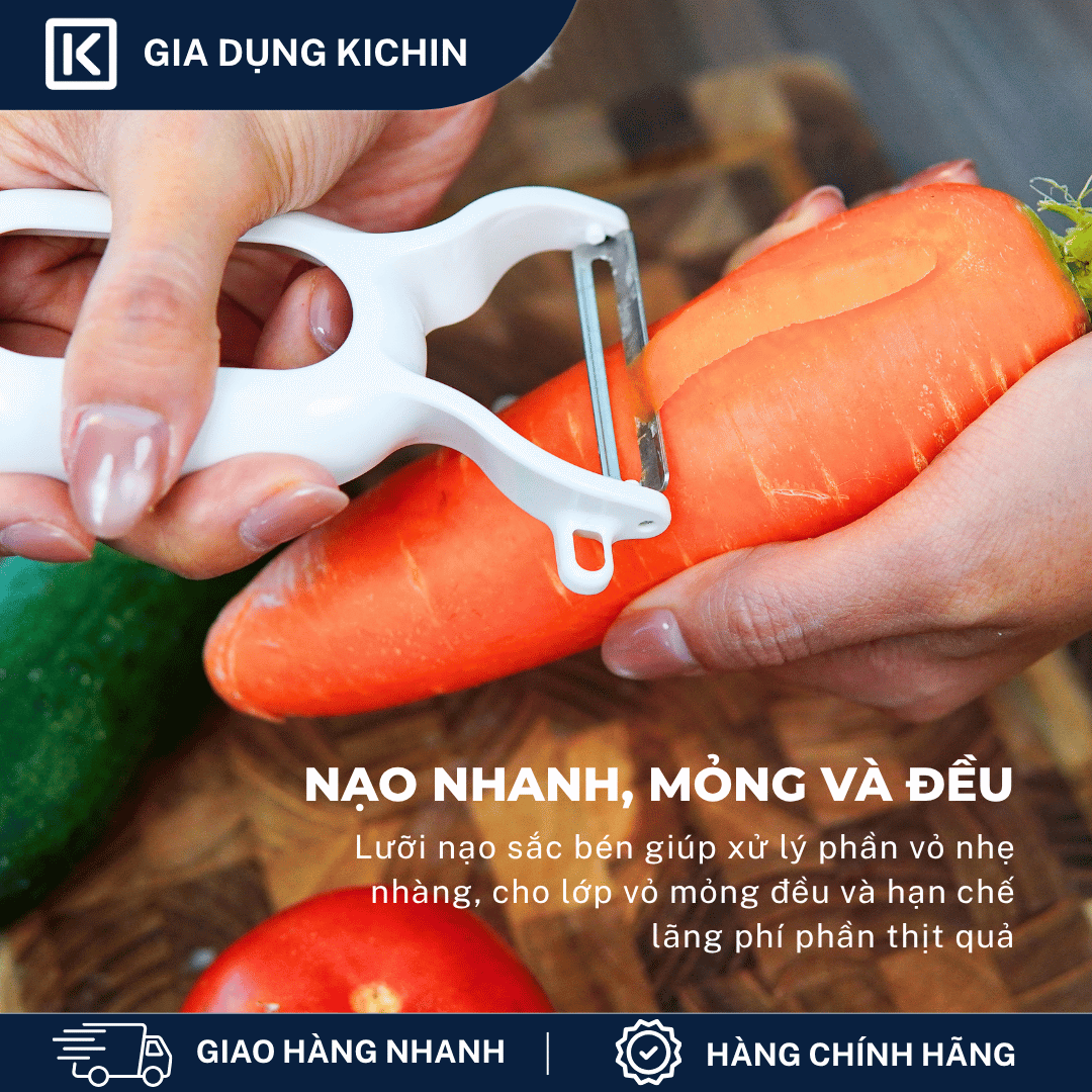 Nạo rau củ quả chính hãng Kai Nhật Bản PE-6800