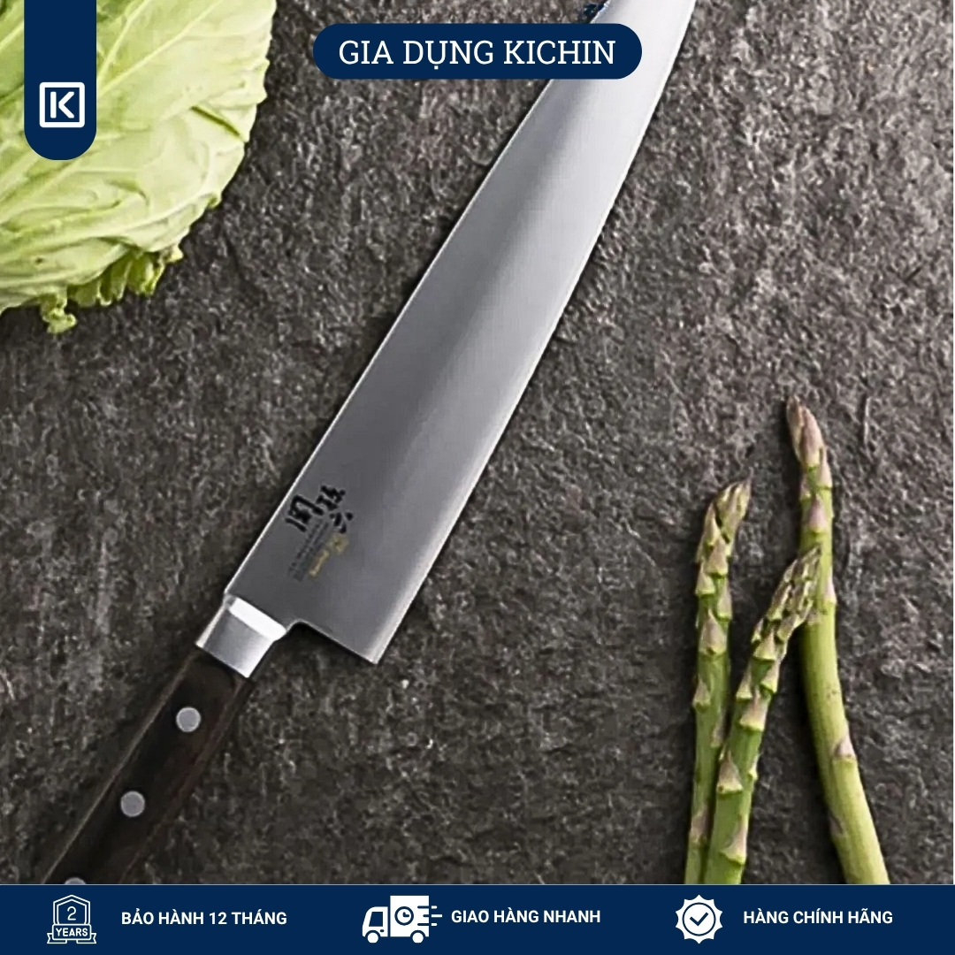 Dao bếp Nhật cao cấp KAI Benifuji Chef - Dao thái thịt cá AB5443 (270mm)