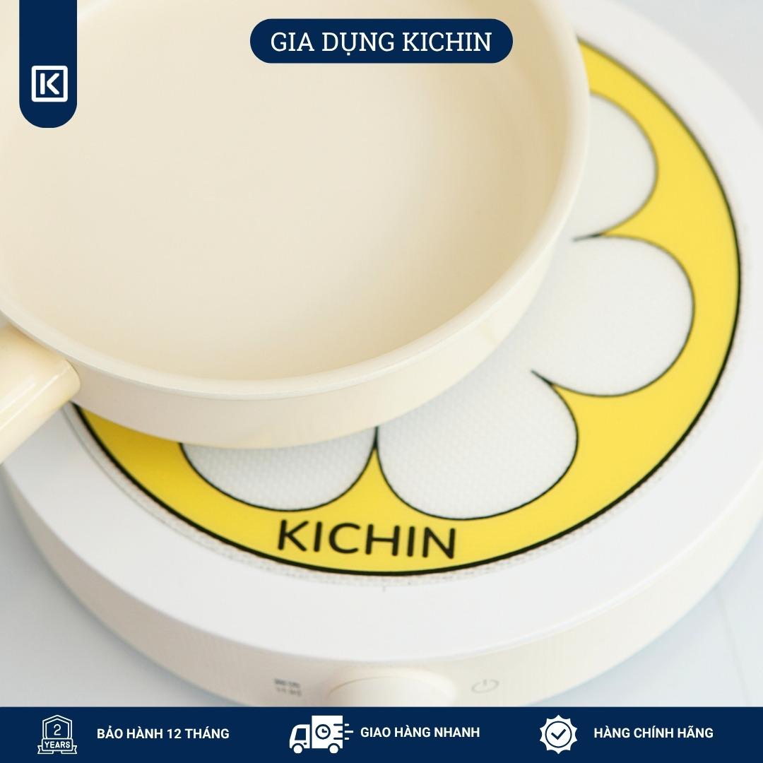 Miếng lót bếp từ Silicon vải sợi thủy tinh cao cấp dày 7mm cảm ứng từ, chịu nhiệt cao, chống trầy xước