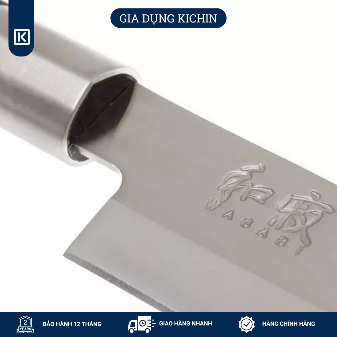 Dao Bếp thái Sashimi Nhật Bản cao cấp KAI Wasabi Black Yanagiba - 6724Y (240mm)
