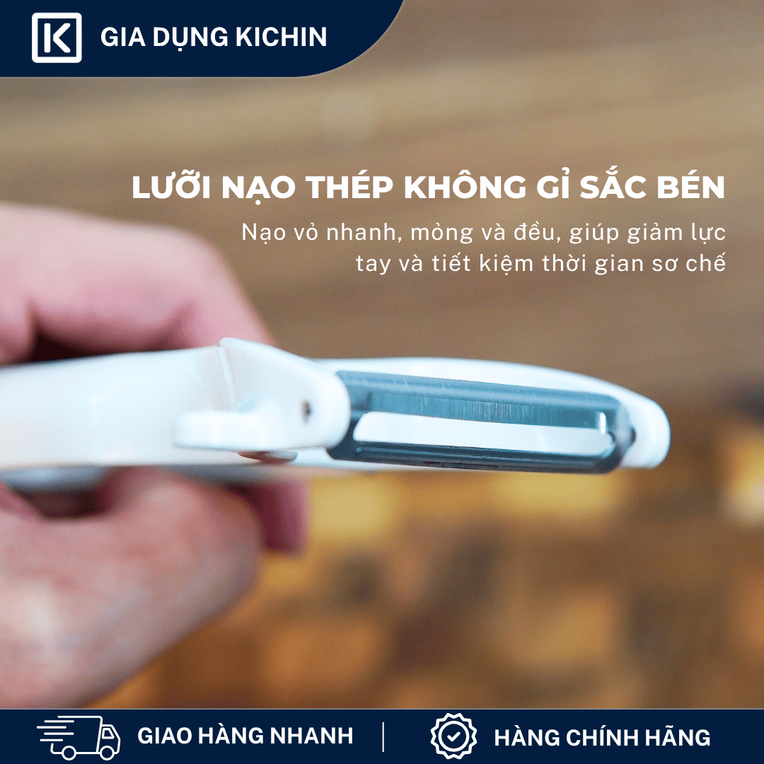 Nạo rau củ quả chính hãng Kai Nhật Bản PE-6800
