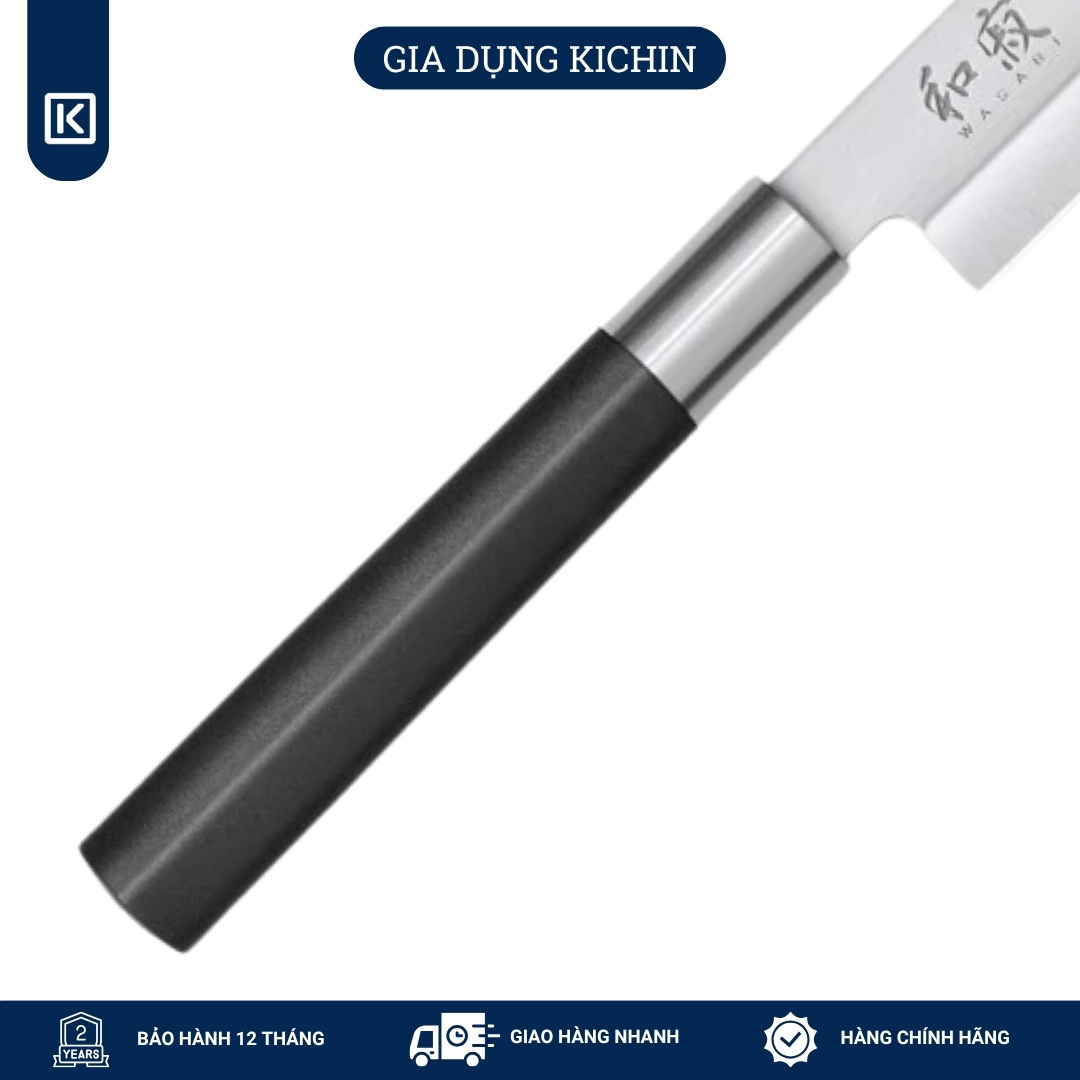 Dao Bếp thái Sashimi Nhật Bản cao cấp KAI Wasabi Black Yanagiba - 6724Y (240mm)
