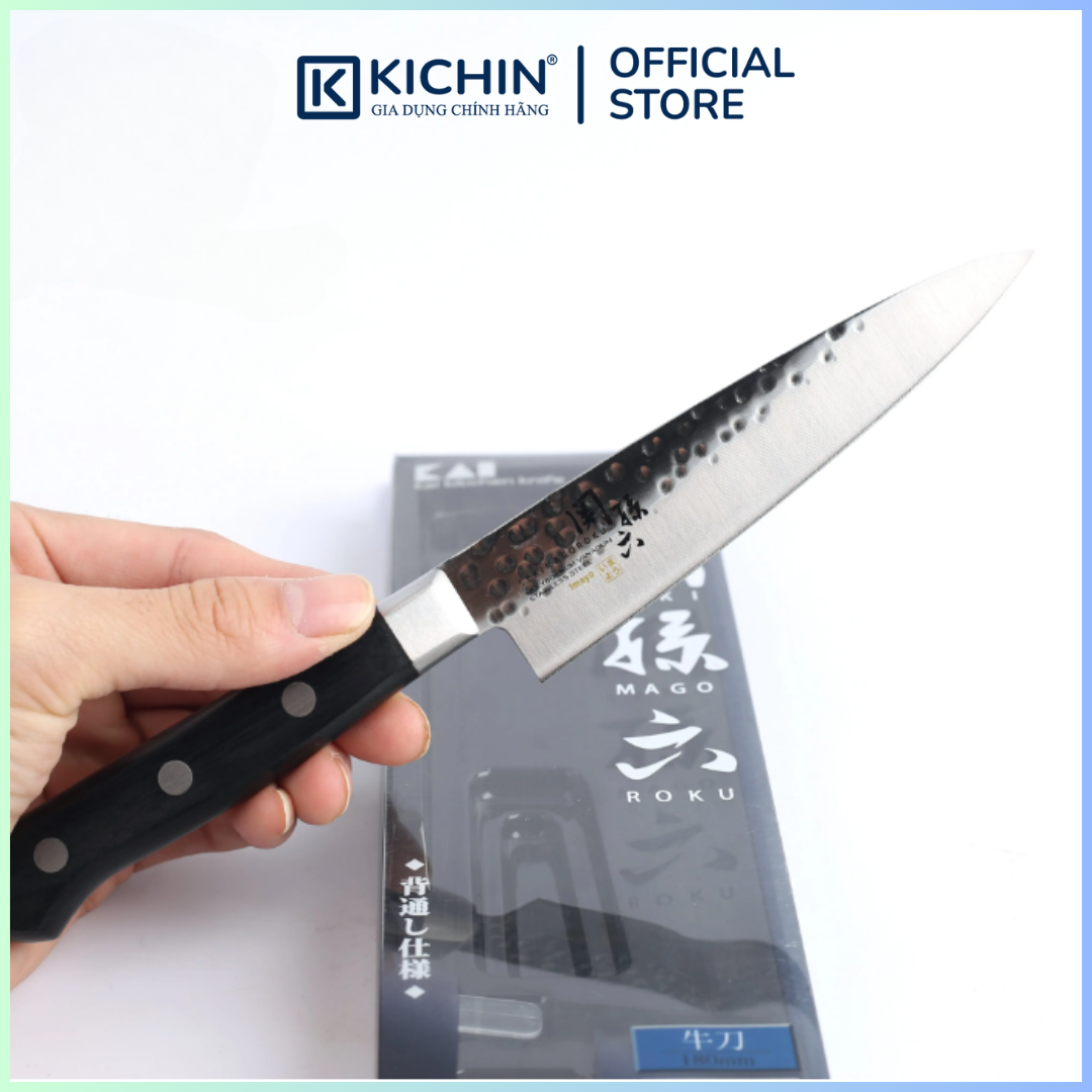 Dao bếp Nhật cao cấp KAI Imayo Petty - Dao gọt hoa quả AB5461 (120mm)