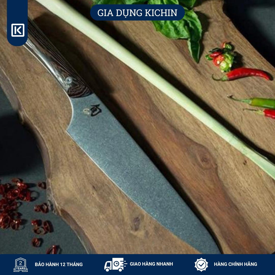 Dao bếp Nhật cao cấp KAI Shun Kanso Chef SWT0706 (200mm)