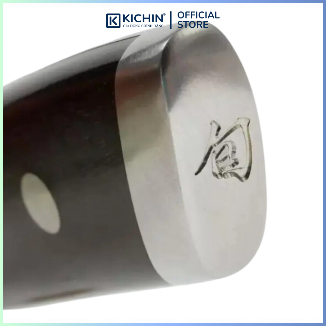 Dao thái thịt cá cao cấp KAI Nhật Bản - Shun Kaji Western Cook thép SG-2 Damascus 33 lớp KDM0031 (200mm)