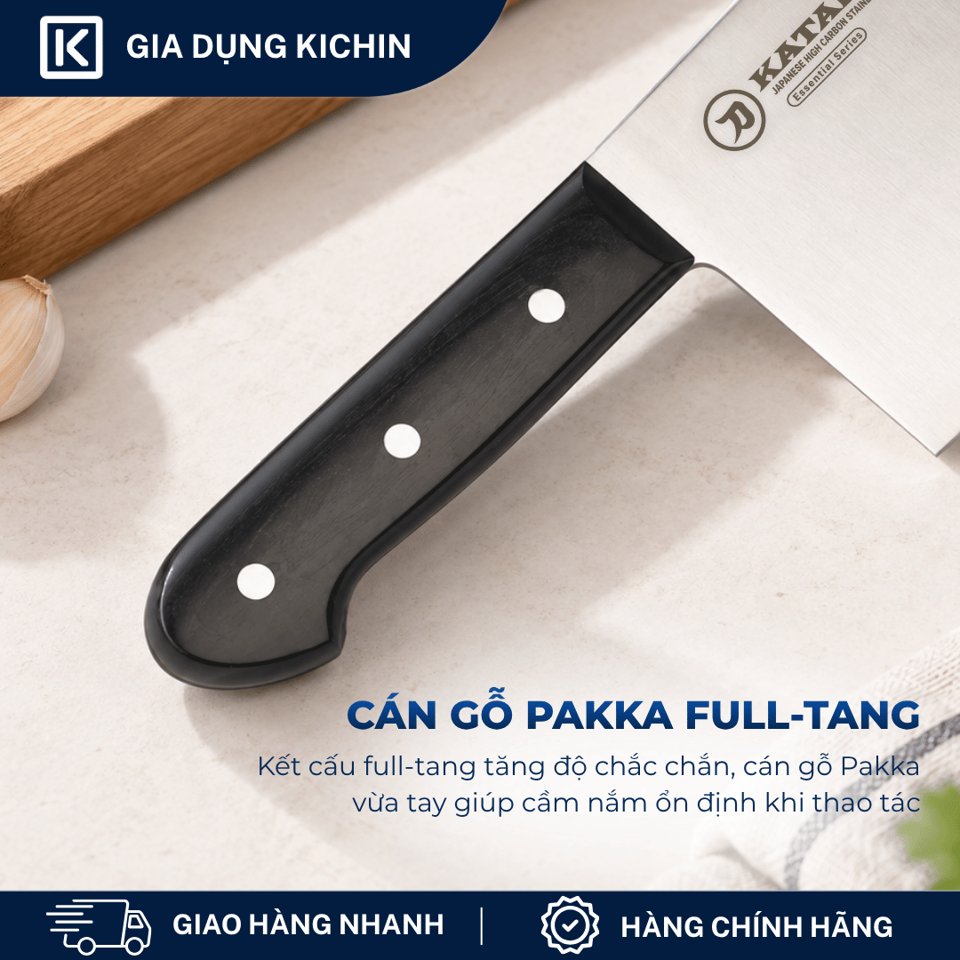 Dao bếp chặt chuyên dụng KATANA Essential Chopping - KATA205 (180mm)