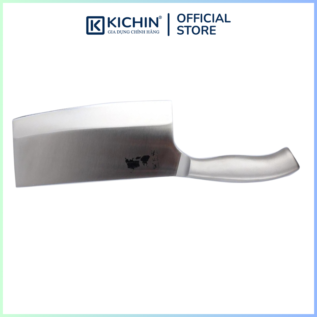 Dao phay chặt thịt Nhật cao cấp KAI Seki ManJu cán kim loại - 041BE0405 (160mm)