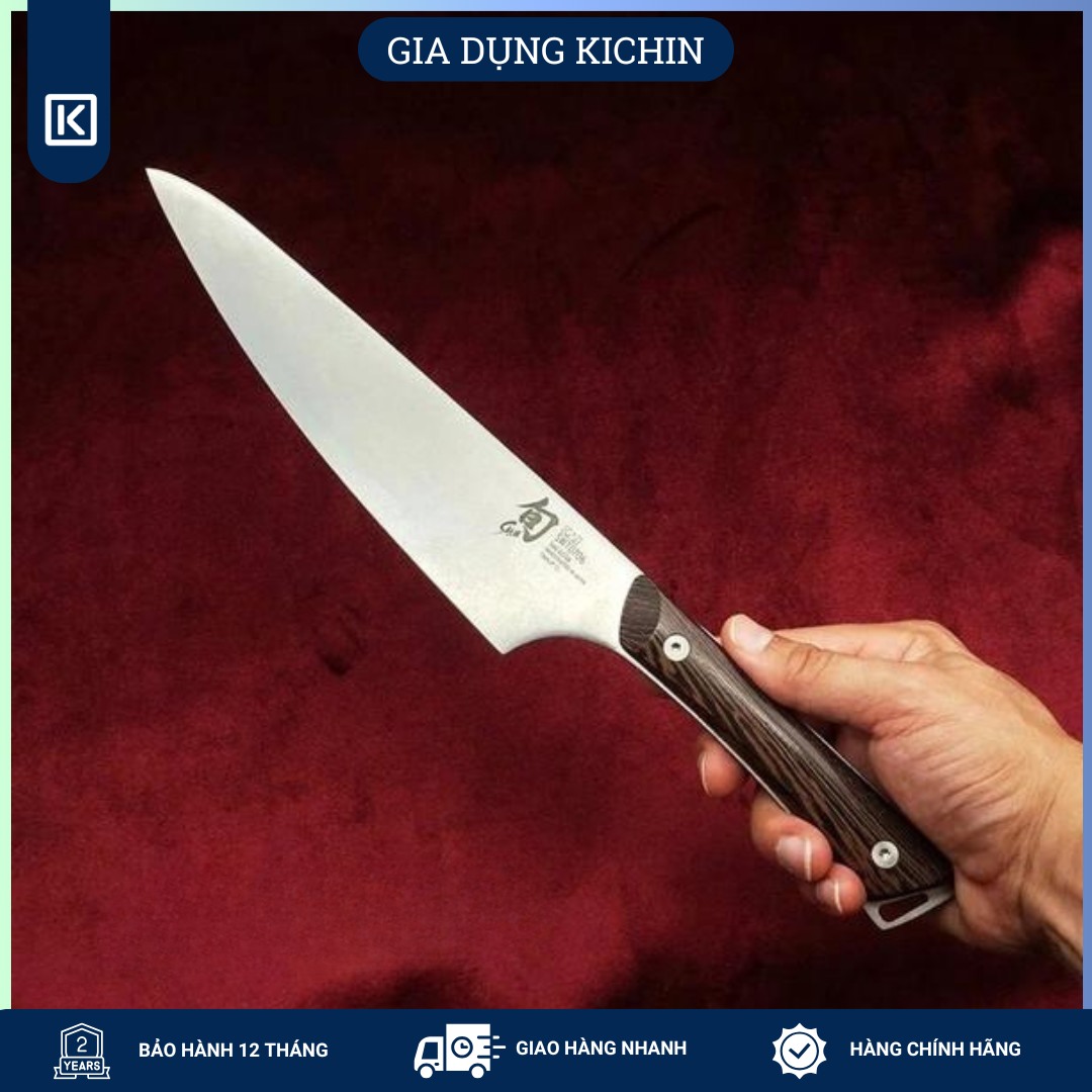 Dao bếp Nhật cao cấp KAI Shun Kanso Chef SWT0706 (200mm)