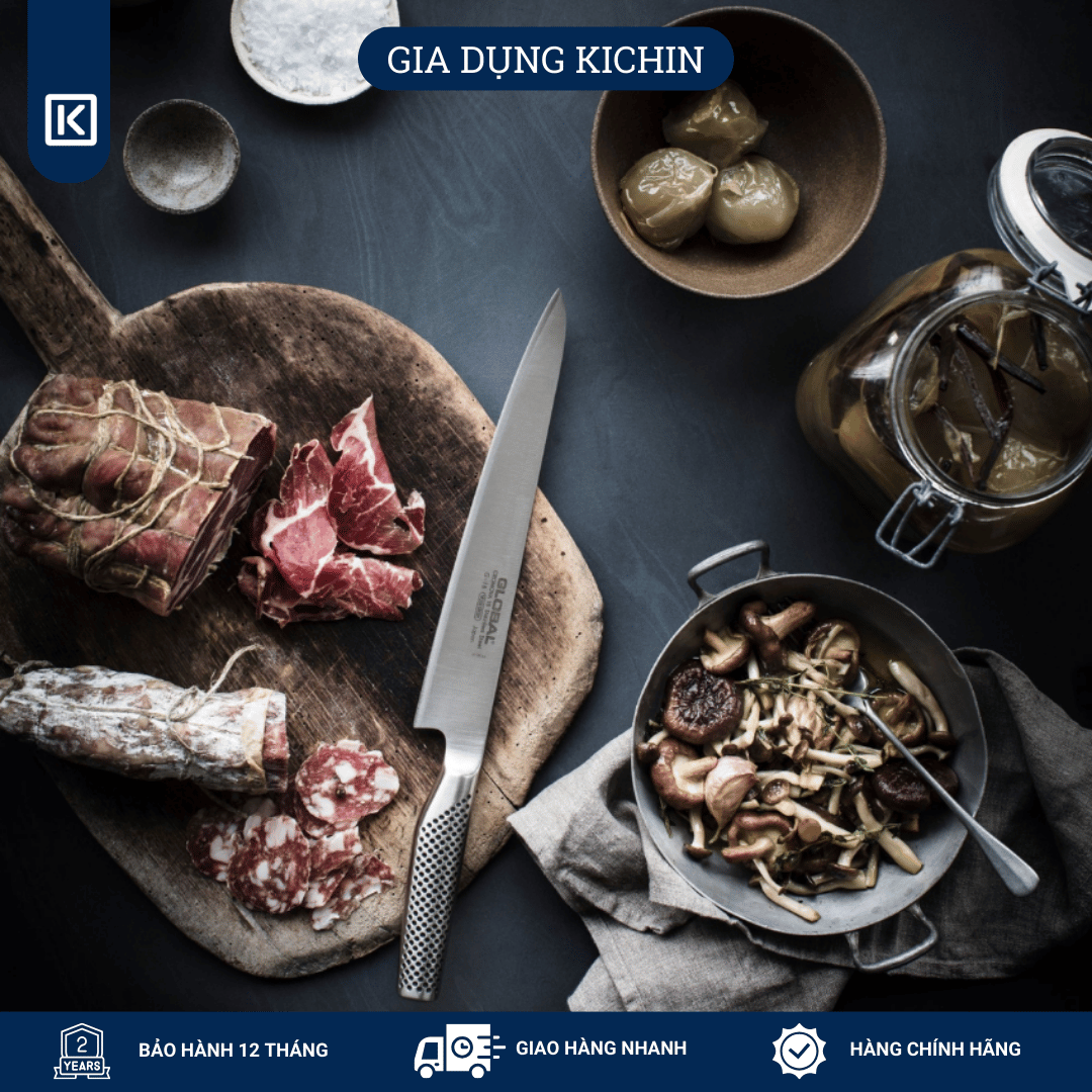 Dao bếp Nhật cao cấp Global G18 Filleting Knife - Dao phi lê (240mm)